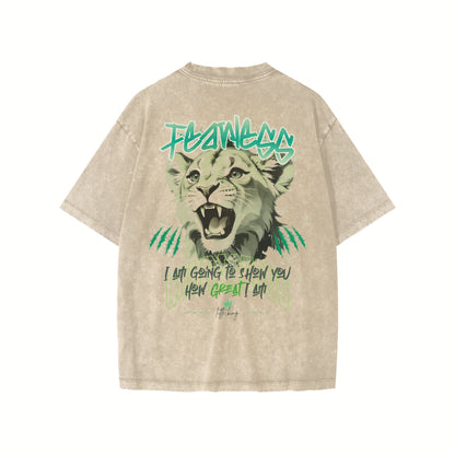 Furchtloses Brüllen T-Shirt